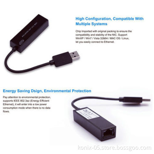 Gigabit USB 3.0 Ethernet Adapter